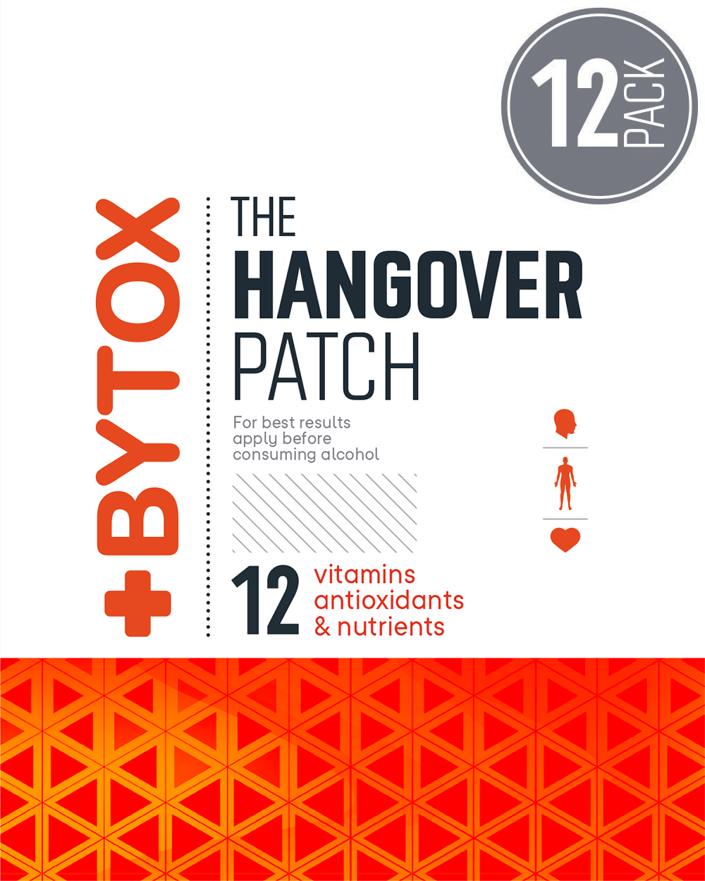 12 Pack Bytox Hangover Patches – Bytox Asia